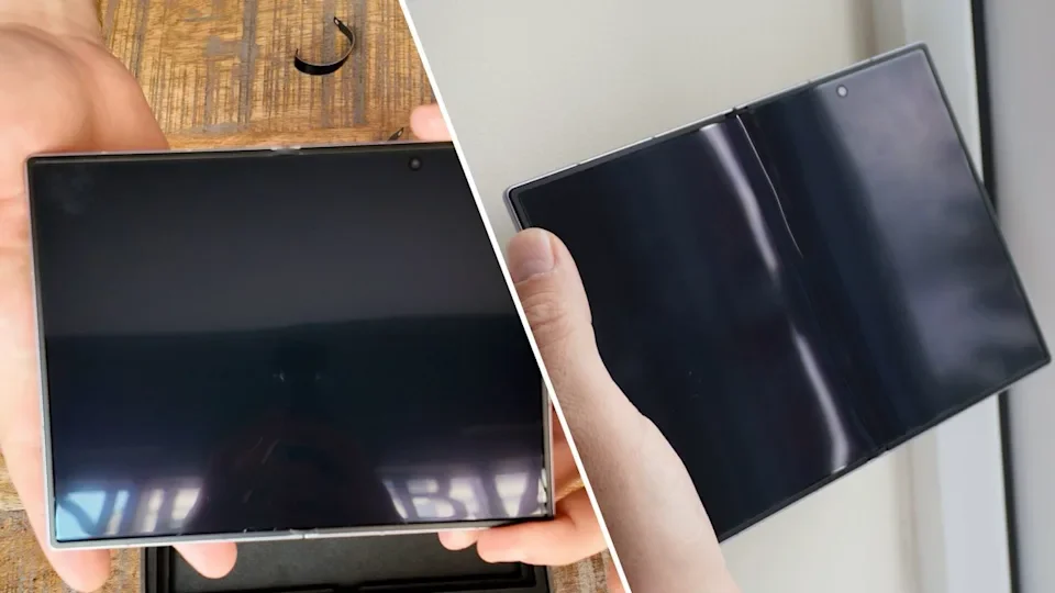 Süllyedő kijelzősarok a Galaxy Z Fold 8-nál: a Samsung szerint ez nem hiba, hanem funkció